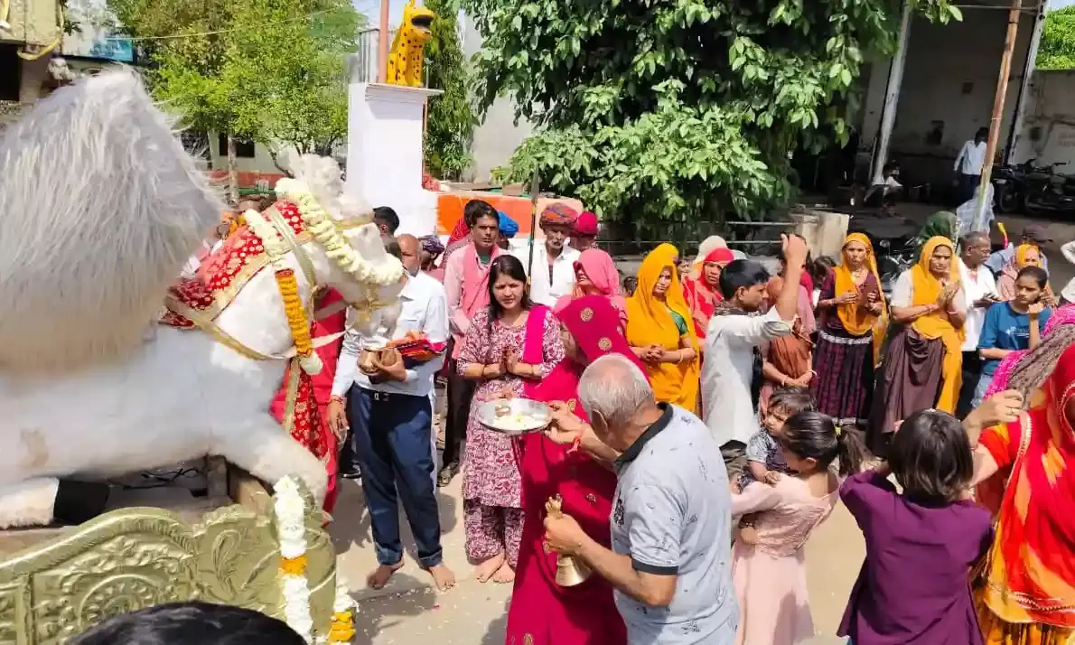 बानोड़ा बालाजी के दिव्य रथ का सवाईपुर व ढ़ेलाणा में स्वागत बानोड़ा बालाजी के दिव्य रथ का सवाईपुर व ढ़ेलाणा में स्वागत