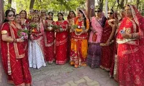 ​स्वर्णकार महिला संगठन ने हर्षोल्लास के साथ मनाया गणगौर महोत्सव; उमड़ी आस्था की लहर