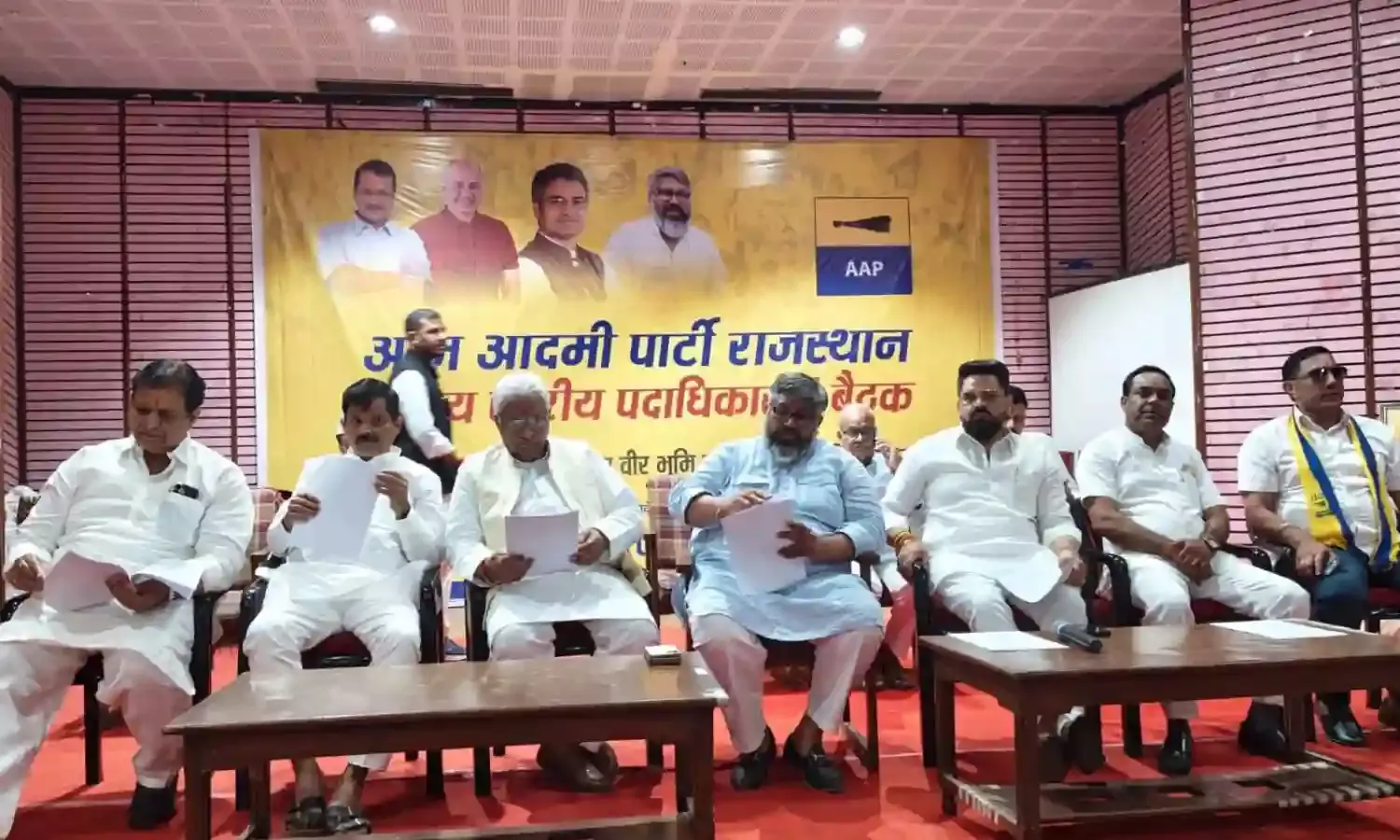 आप के सह प्रभारी सतपाल केम को दी राजसमंद लोकसभा क्षेत्र की जिम्मेदारी