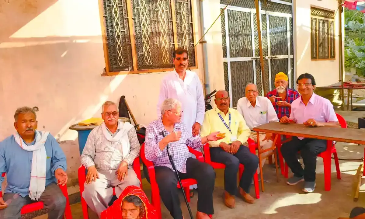 झांतला माताजी मंदिर में मानसिंहका परिवार द्वारा नौ दिवसीय भंडारे का आयोजन