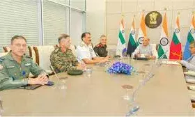 रक्षा मंत्री राजनाथ सिंह ने  उच्चस्तरीय बैठक कर  रक्षा तैयारियों की समीक्षा की