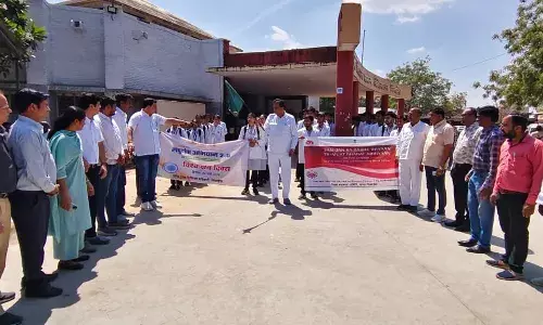 निम्बाहेड़ा में टीबी उन्मूलन को लेकर सक्रिय पहल, मरीजों को पोषण किट वितरण