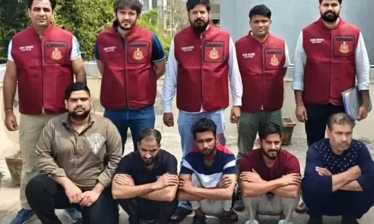 अंतरराष्ट्रीय हथियार तस्करी नेटवर्क का भंडाफोड़; 10 गिरफ्तार, पाकिस्तान से जुड़े तार