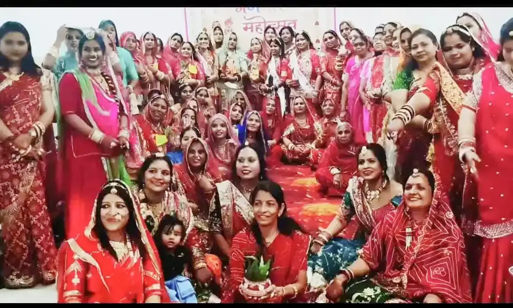 नखराली गणगौर इवेंट में बिखरी राजस्थानी संस्कृति की छटा: रावणा राजपूत मातृशक्ति और एडवोकेट स्नेह परिवार ने मनाया उत्सव