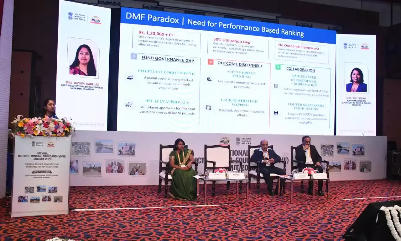 जिला मिनरल फाउंडेशन ट्रस्ट के राष्ट्रीय शिखर सम्मेलन में छाया राजस्थान, नवाचारों की हुई सराहना