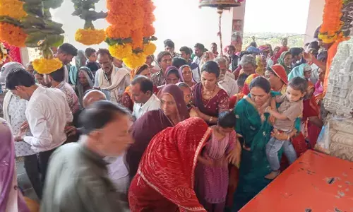 बाणमाता शक्तिपीठ का द्वितीय पाटोत्सव संपन्न: वैदिक मंत्रोच्चार और महाआरती से गुंजायमान हुआ आस्था धाम