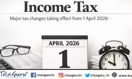 1 अप्रैल 2026 से इनकम टैक्स में बड़े बदलाव: फॉर्म-16 की विदाई और भत्तों में भारी बढ़ोतरी 1 अप्रैल 2026 से इनकम टैक्स में बड़े बदलाव: फॉर्म-16 की विदाई और भत्तों में भारी बढ़ोतरी