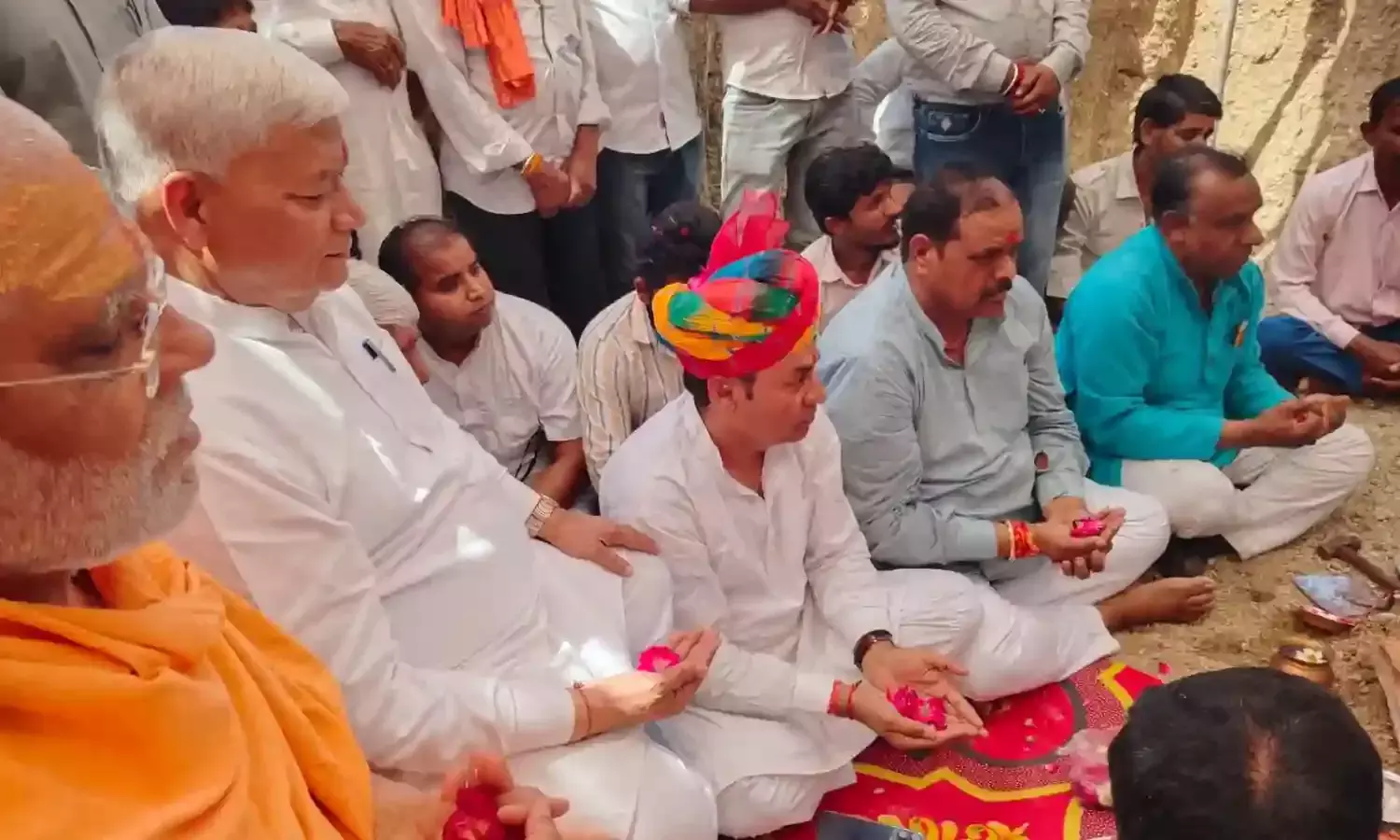 कोटड़ी में 43.38 करोड़ के उप जिला अस्पताल का शिलान्यास, जनप्रतिनिधि रहे मौजूद