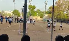जिला स्तरीय वॉलीबॉल टूर्नामेंट का शुभारंभ जिला स्तरीय वॉलीबॉल टूर्नामेंट का शुभारंभ