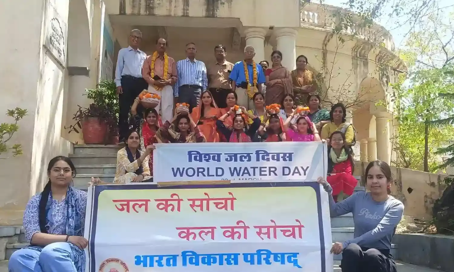 हेरिटेज बालिका विद्यालय रेजीडेंसी में जलोत्सव कार्यक्रम का आयोजन