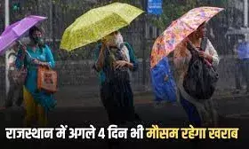 राजस्थान में कुदरत का कहर: आंधी-बारिश और ओलावृष्टि का ऑरेंज अलर्ट, किसानों की बढ़ी चिंता