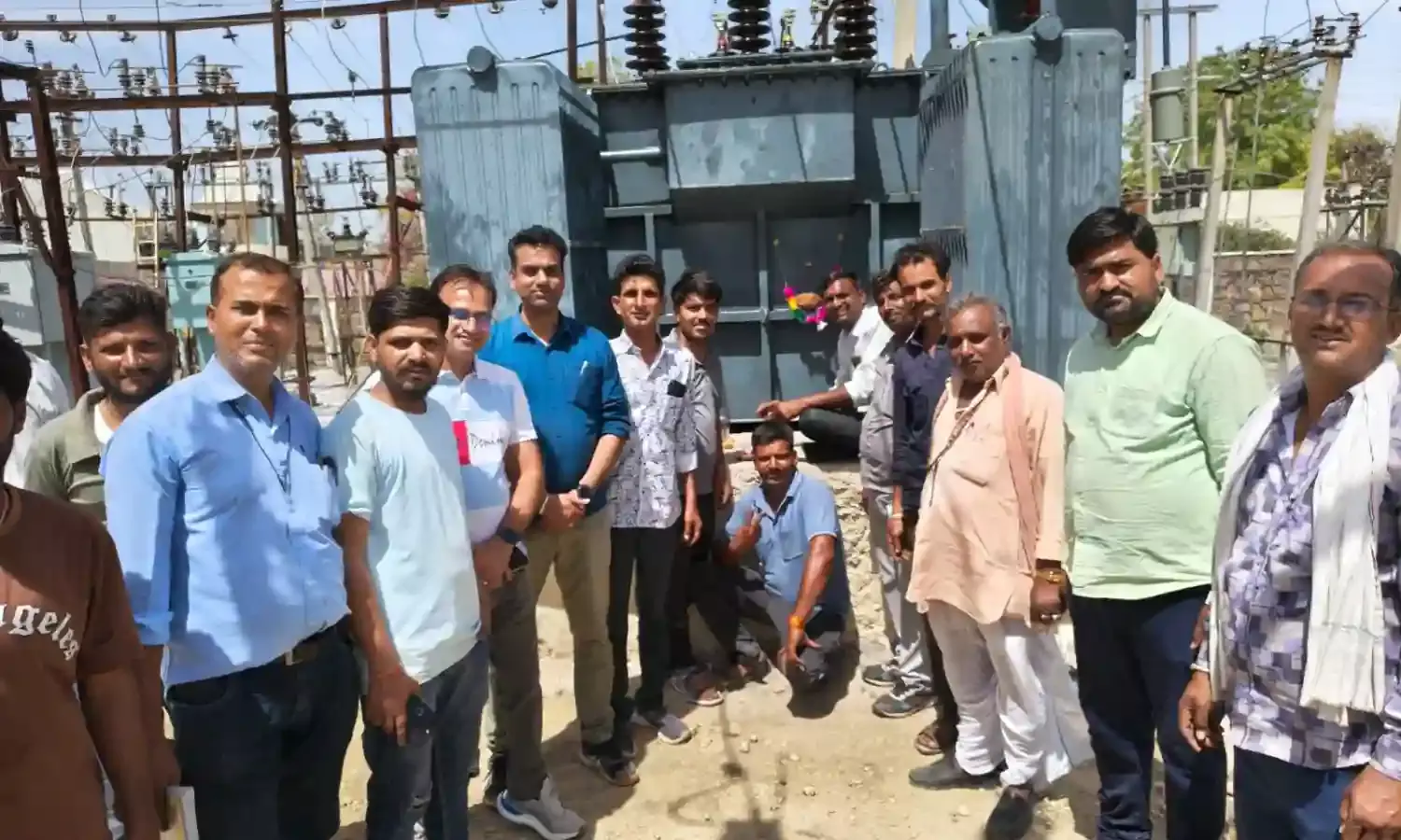 कोटड़ी ग्रिड़ लगा पावर ट्रांसफार्मर किसानों को कम वोल्टेज व बार-बार ट्रिपिंग से मिलेगी राहत