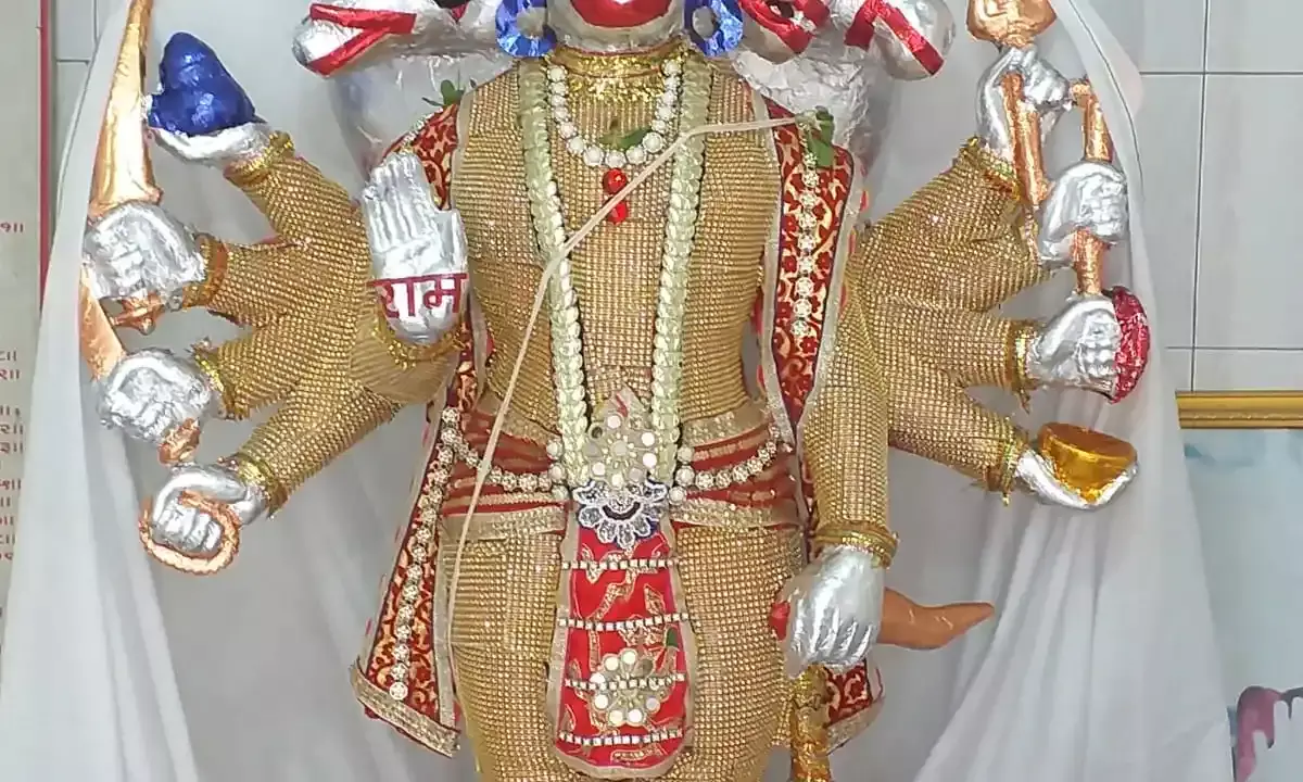 श्री पंचमुखी बालाजी मंदिर में हनुमान जन्मोत्सव की धूम, सजेगी 56 भोग की झांकी श्री पंचमुखी बालाजी मंदिर में हनुमान जन्मोत्सव की धूम, सजेगी 56 भोग की झांकी