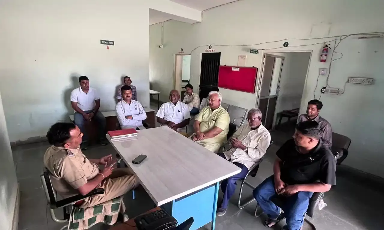 रायला थाने में सीएलजी व शांति समिति की बैठक सम्पन्न