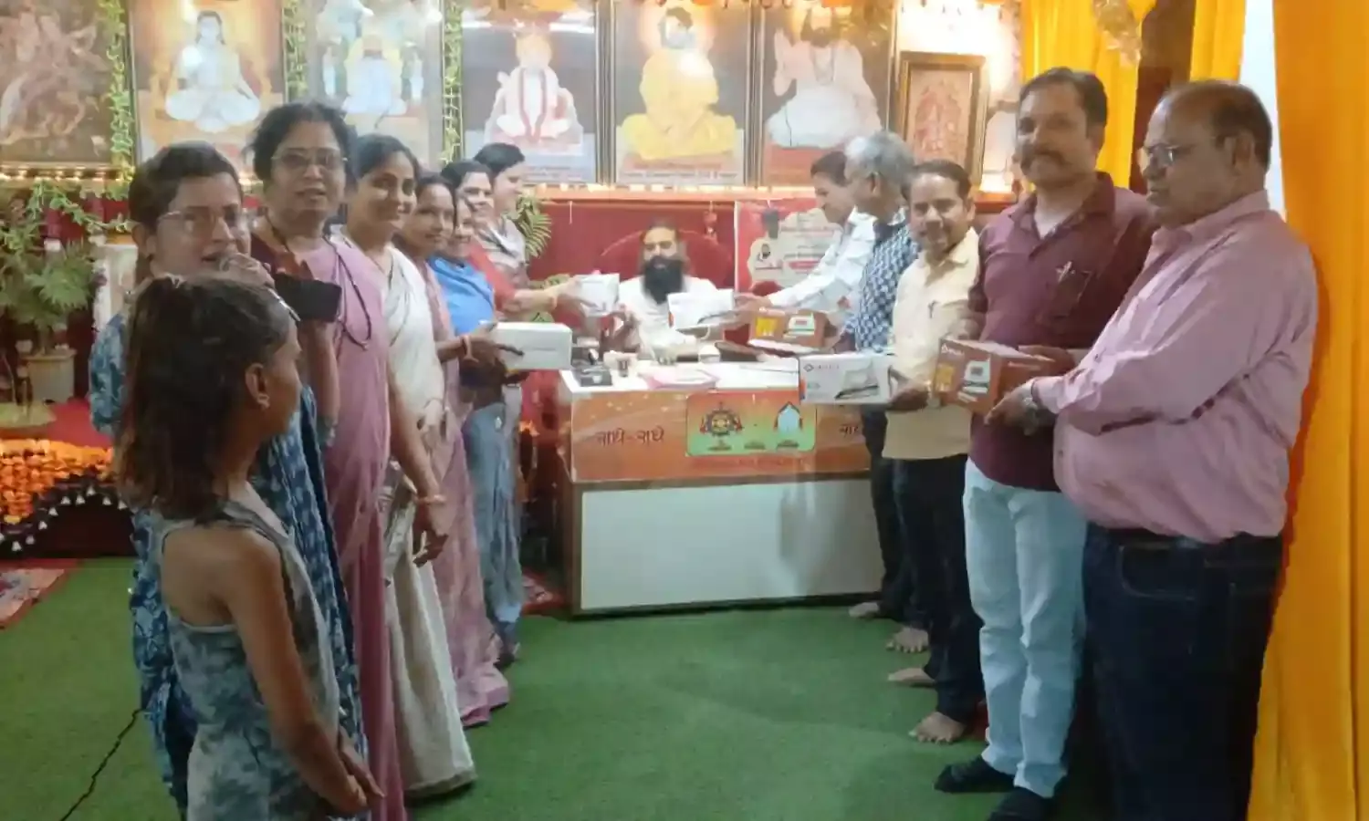 श्री निंबार्क पारमार्थिक सेवा ट्रस्ट का सामूहिक विवाह सम्मेलन 19 अप्रैल को, ब्रह्मशक्ति परिवार प्रत्येक जोड़े को देगा उपहार श्री निंबार्क पारमार्थिक सेवा ट्रस्ट का सामूहिक विवाह सम्मेलन 19 अप्रैल को, ब्रह्मशक्ति परिवार प्रत्येक जोड़े को देगा उपहार