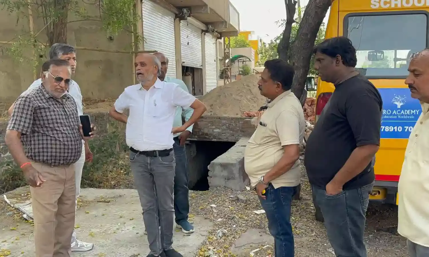 मानसून पूर्व तैयारियों को लेकर विधायक कोठारी ने शहर के प्रमुख नालों का किया औचक निरीक्षण