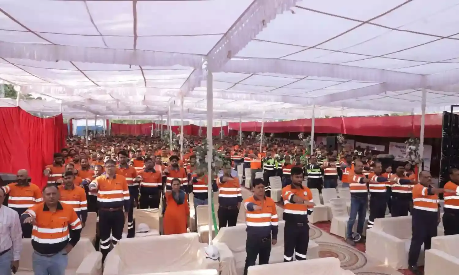 सुरक्षा, स्वास्थ्य और पर्यावरण सरंक्षण की प्रतिज्ञा के साथ हिन्दुस्तान जिंक में 55वां सुरक्षा माह सम्पन्न