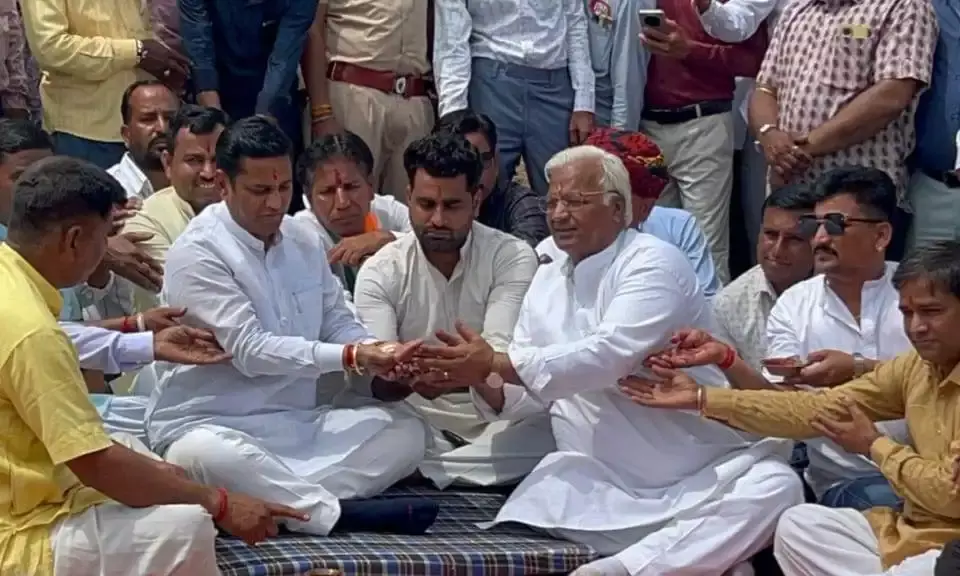 विधायक डॉ. लालाराम बैरवा ने दी रायला को करोड़ों की सौगात: CHC भवन का शिलान्यास और प्रगति पथ का लोकार्पण