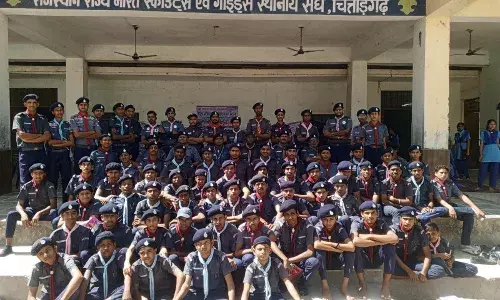 अनुशासन व जीवन जीने की कला है स्काउटिंग - मंडलीया