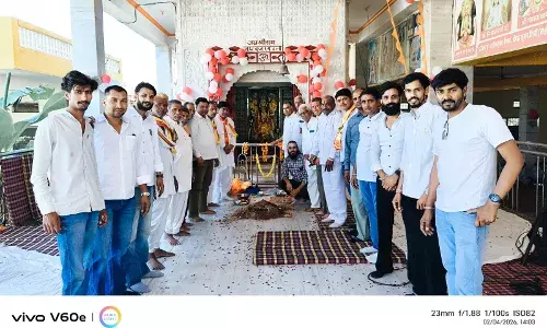 हनुमान जन्मोत्सव पर भव्य शोभायात्रा