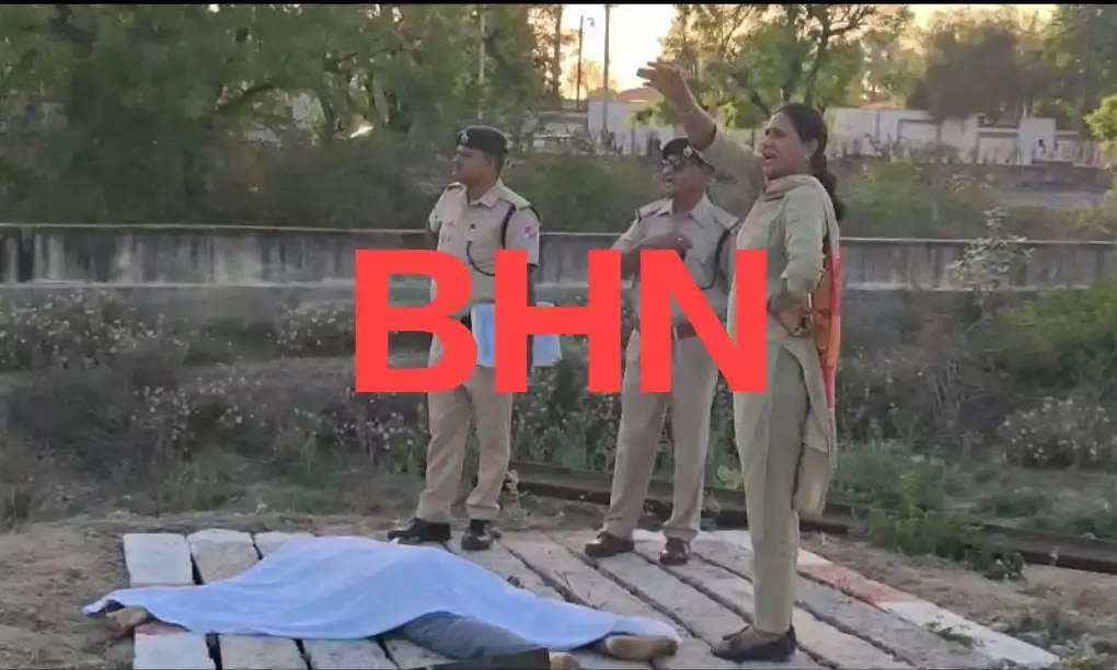 समेलिया फाटक पर ट्रेन की चपेट में आये प्रौढ़ की मौत, 15 मिनट थमी रही उदयपुर-ऋषिकेश एक्सप्रेस
