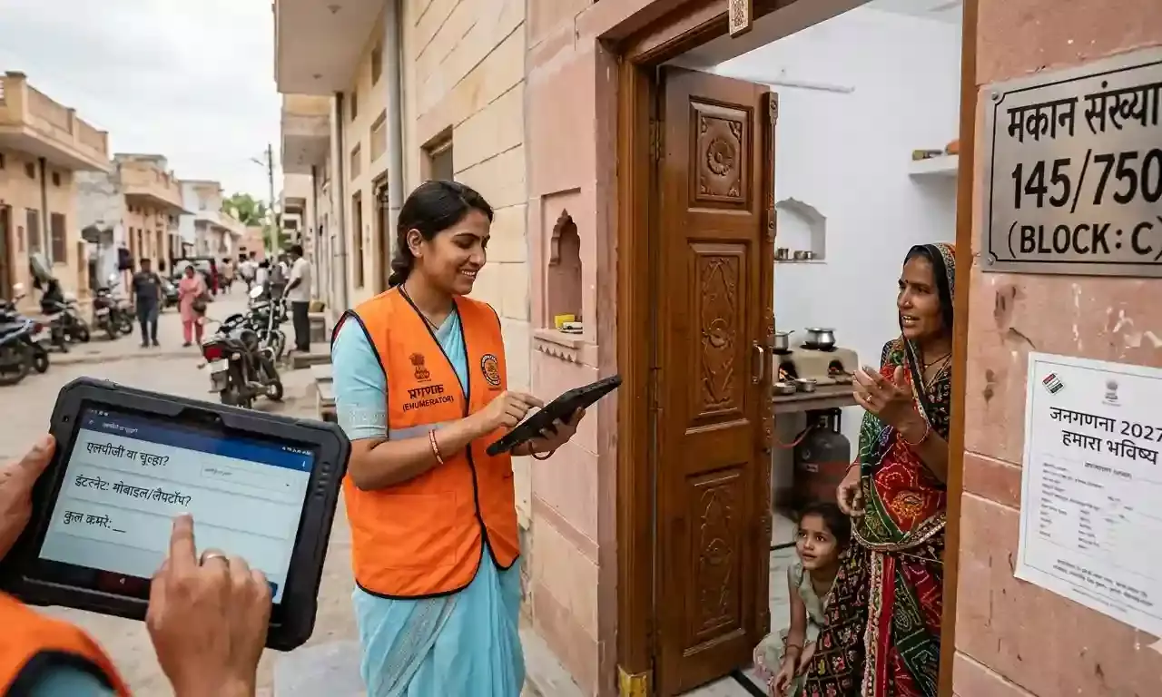 जनगणना 2027 का शंखनाद, आपकी रसोई से मोबाइल तक की जानकारी होगी दर्ज जनगणना 2027 का शंखनाद, आपकी रसोई से मोबाइल तक की जानकारी होगी दर्ज