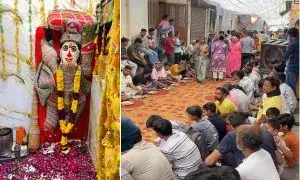 श्री भीत के बालाजी मंदिर में हर्षोल्लास के साथ हुई महाआरती एवं विशाल भंडारा आयोजित