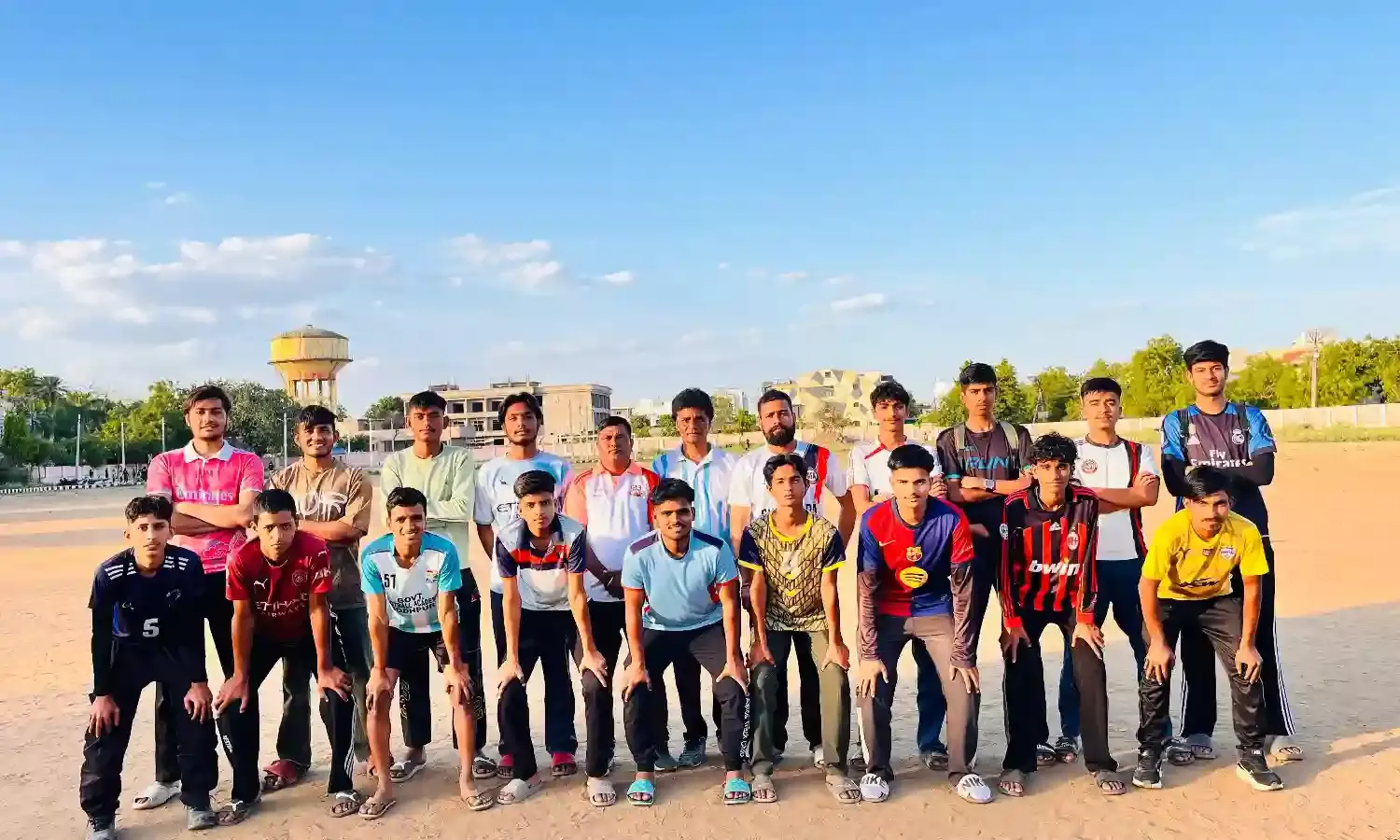 राज्य स्तरीय अंडर 20 बालक फुटबॉल टीम घोषित