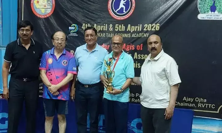 भीलवाड़ा के सुभाष आचार्य ने जीता स्वर्ण पदक, नेशनल के लिए चयन