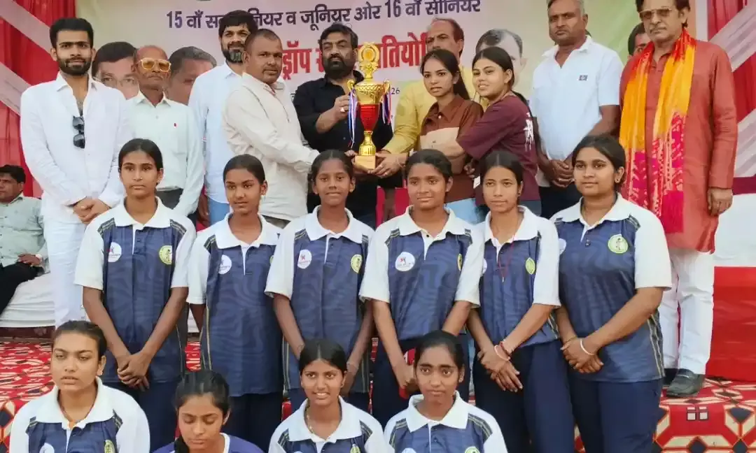 राष्ट्रीय ड्रॉप रोबॉल प्रतियोगिता: राजस्थान की बेटियों का जलवा, सब जूनियर टीम बनी ओवरऑल रनरअप