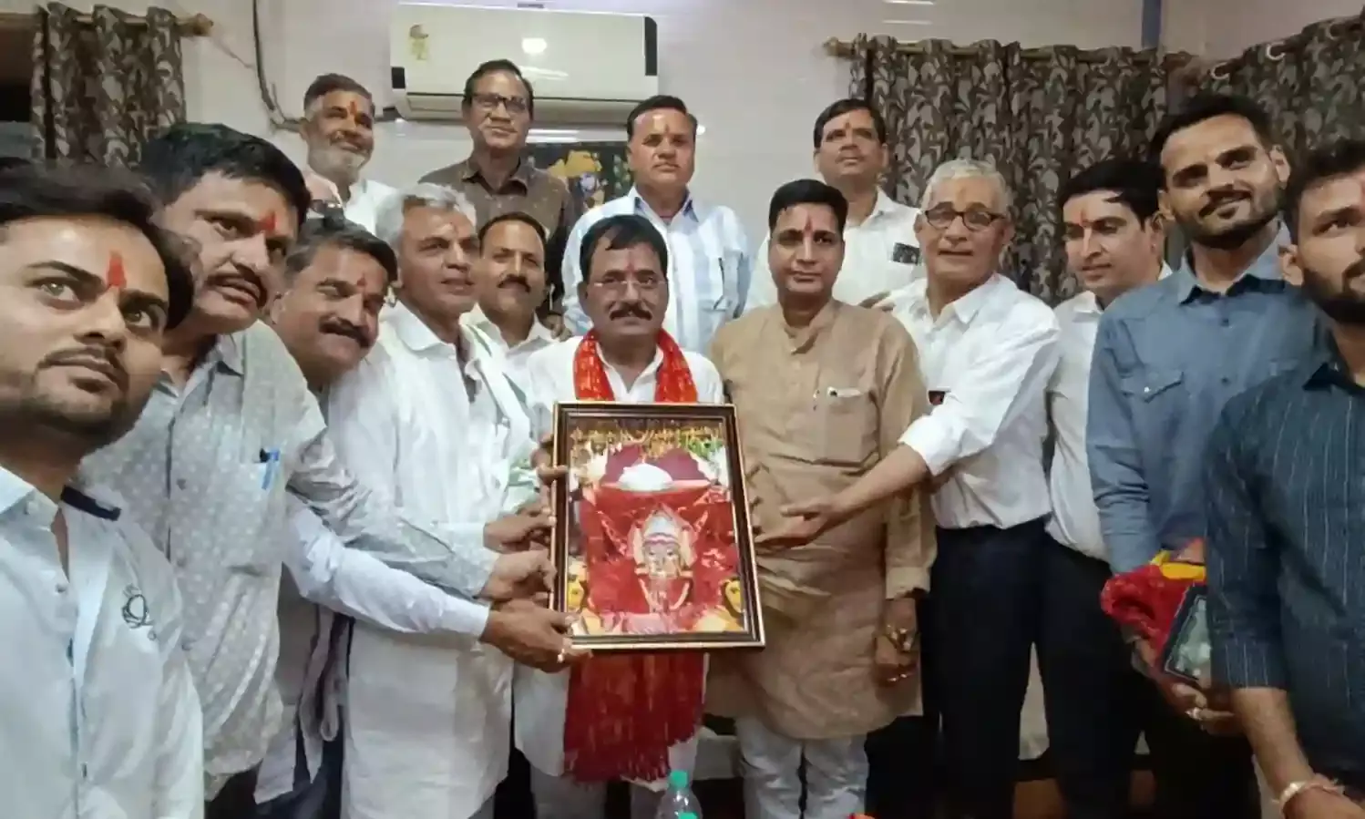 भाजपा प्रदेश उपाध्यक्ष मुकेश दाधीच का भीलवाड़ा में भव्य स्वागत