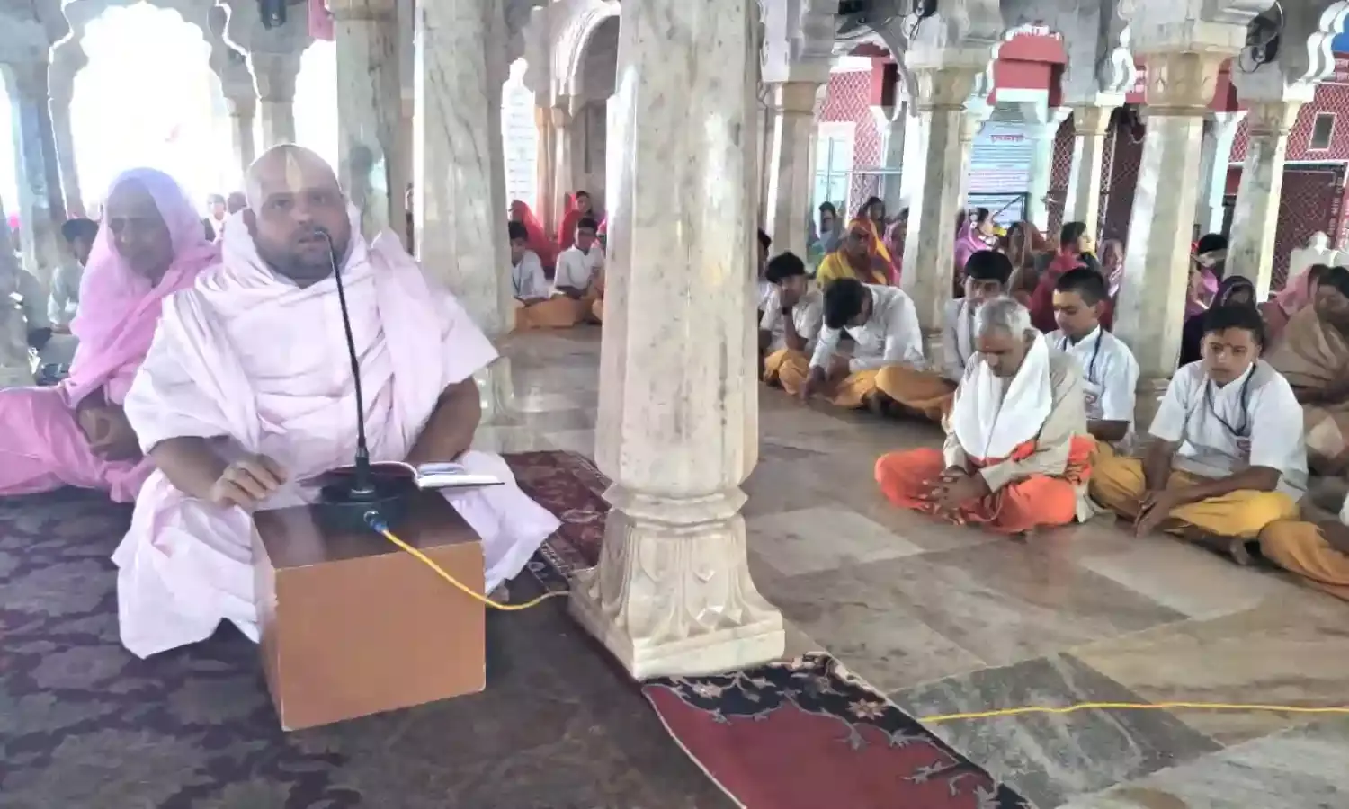 भक्ति की गूंज से गुंजायमान हुआ रामनिवास धाम, रामचरणजी महाराज का 228वां पुण्योत्सव संपन्न