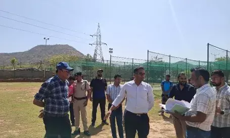 जिला कलक्टर ने किया खेलगांव का निरीक्षण: डिजिटल पोर्टल से संचालित होंगी खेल गतिविधियां