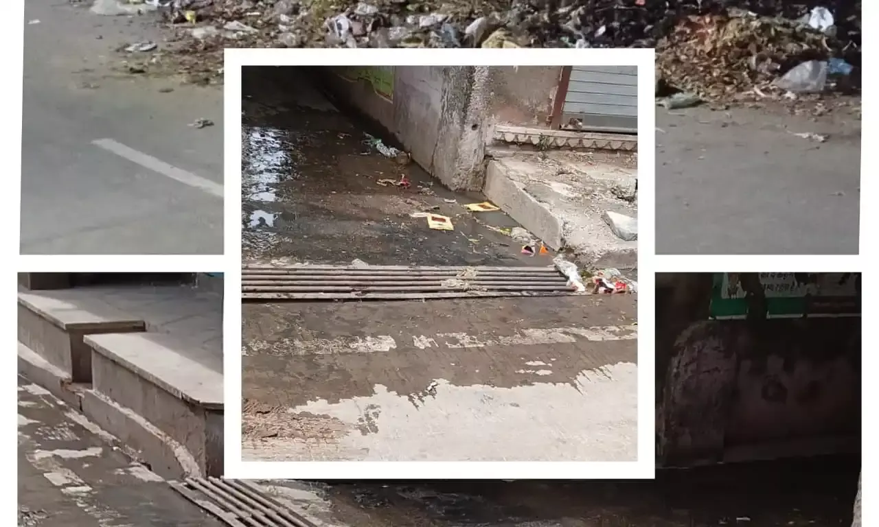 बनेड़ा में सफाई व्यवस्था बदहाल: कीचड़ के बीच स्कूल जाने को मजबूर छात्राएं