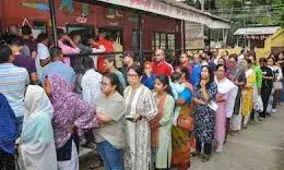 विधानसभा चुनाव: असम में टूटा वोटिंग का रिकॉर्ड, पुडुचेरी और केरल में भी भारी मतदान