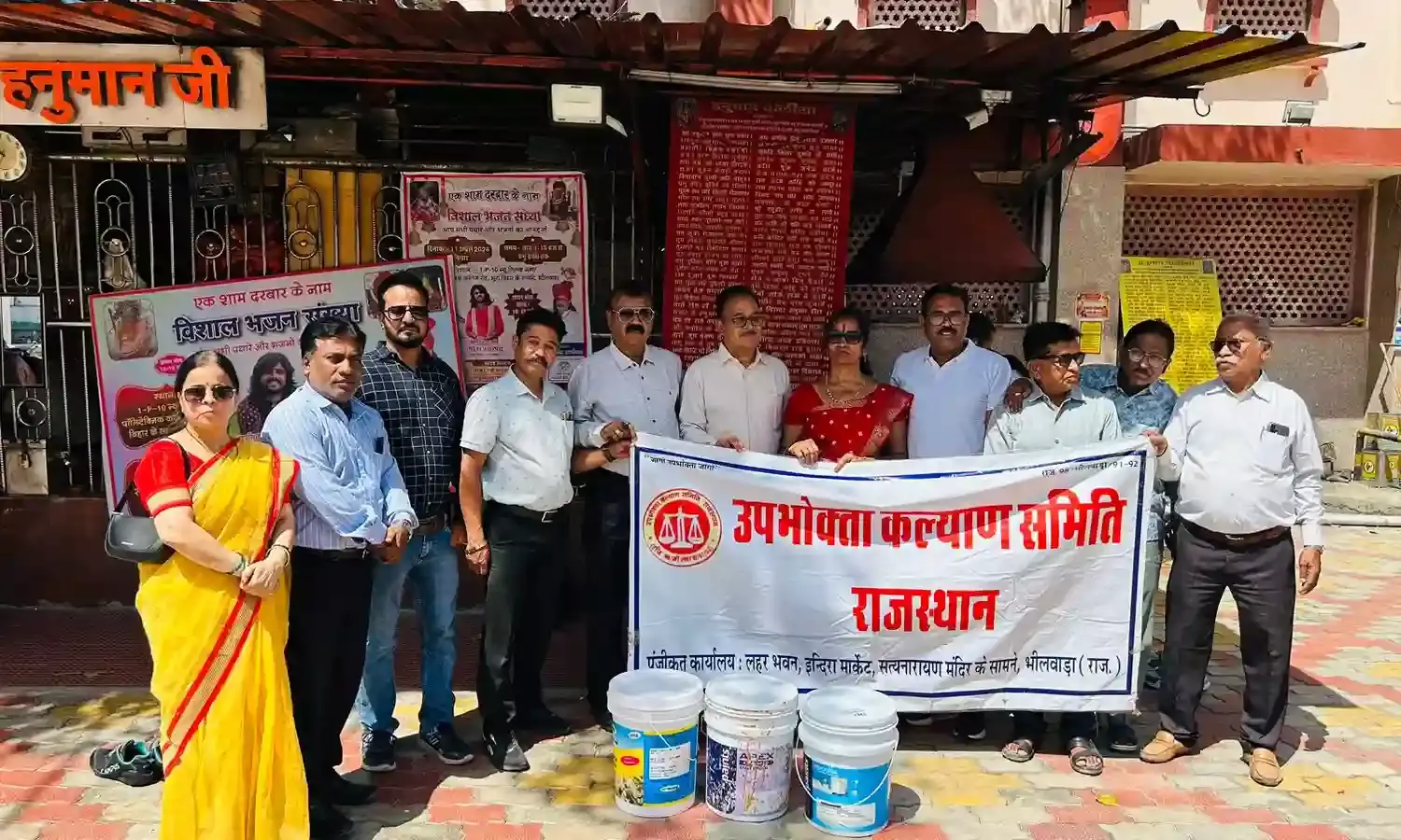 80 लीटर ऑर्गेनिक छाछ वितरित