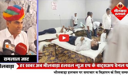 ​गांधी और शास्त्री जयंती पर भीलवाड़ा में रचा इतिहास:  रक्तदान शिविर में रिकॉर्ड 1378 यूनिट रक्त संग्रहित