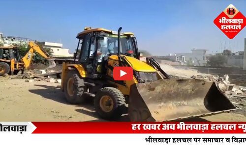 100 फीट रोड पर अतिक्रमण हटाने की कार्रवाई फिर शुरू,  दुकानों और पक्के निर्माणों पर चला हथौड़ा