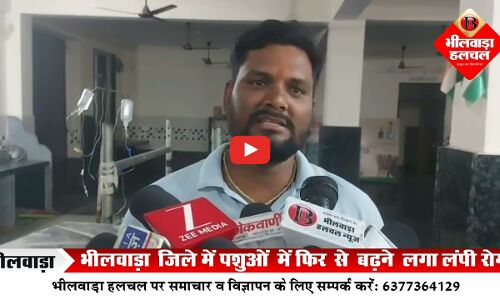 भीलवाड़ा में लंपी रोग ने फिर पकड़ा जोर, डेढ़ सौ से अधिक पशु प्रभावित