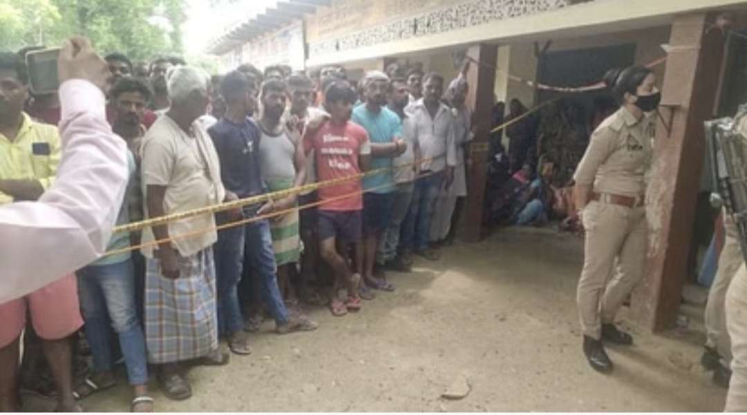 पूरा परिवार खत्म: चारपाई पर तीन बच्चों के शव, जमीन पर मां..और फंदे पर लटका था नागेश