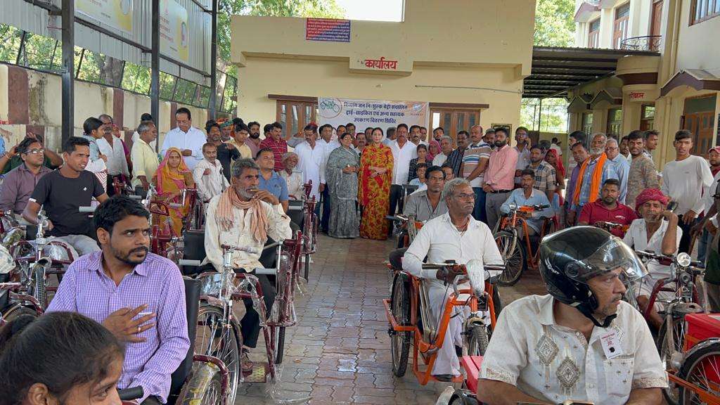 दिव्यांग को दया की नहीं प्रोत्साहन की जरूरत  -सांसद दीया कुमारी