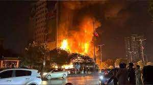 कराची के शॉपिंग मॉल में आग लगने से 11 की मौत