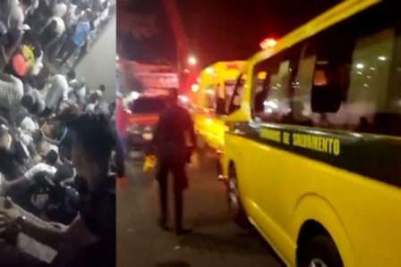 अल साल्वाडोर के फुटबॉल स्टेडियम में भगदड़ मचने से 9 की मौत अल साल्वाडोर के फुटबॉल स्टेडियम में भगदड़ मचने से 9 की मौत