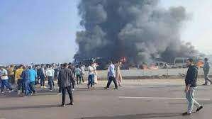 कोहरे के कारण मिस्र में भीषण सड़क हादसा, आपस में टकराए कई वाहन; 32 लोगों के मारे जाने की खबर कोहरे के कारण मिस्र में भीषण सड़क हादसा, आपस में टकराए कई वाहन; 32 लोगों के मारे जाने की खबर