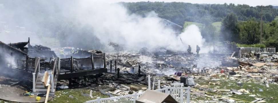 पश्चिमी पेंसिल्वेनिया में विस्फोट होने से एक बच्चे सहित पांच की मौत, दर्ज