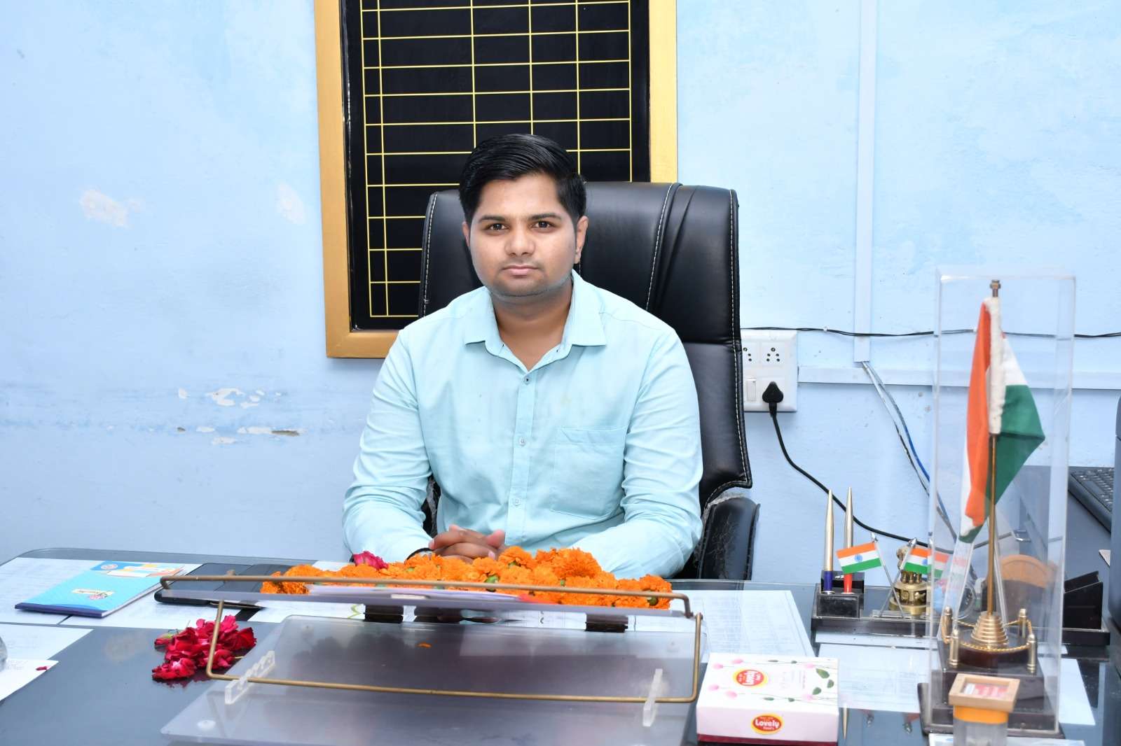 पीआरओ प्रवेश परदेशी ने किया पदभार ग्रहण