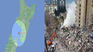 अब न्यूजीलैंड में भूकंप के झटके