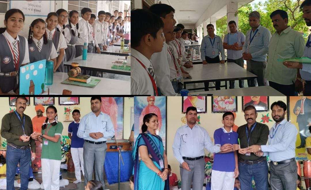 बाल वैज्ञानिकों ने बनाए मॉडल बाल वैज्ञानिकों ने बनाए मॉडल