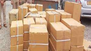 40 लाख की अवैध शराब बरामद