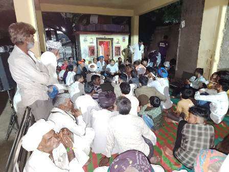 गाडरीखेडा के ग्रामीणों ने ली कांग्रेस की सदस्यता 